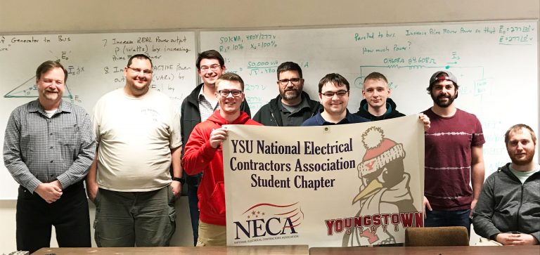 YSU Student NECA Chapter generates proposal for energy challenge